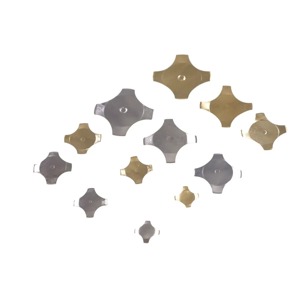 20 шт. металлический купольный переключатель с позолотой диаметр 6 0 8 4 10 12 14 16