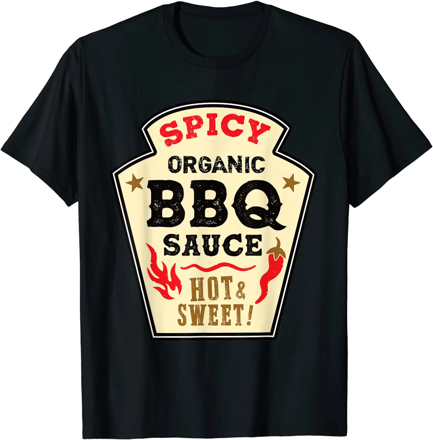 

BBQ Sauce Hot Spicy Grill Ketchup Barbeque Halloween Christmas Costume T-Shirt