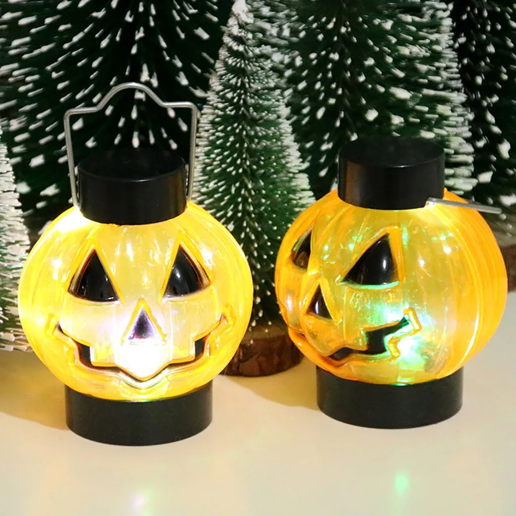 Светодиодный светильник на Хэллоуин винтажный замок ведьмы светодиодный