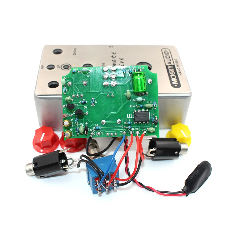 MOSKY Окончательный Привод педаль для гитарного эффекта овердрайв полная