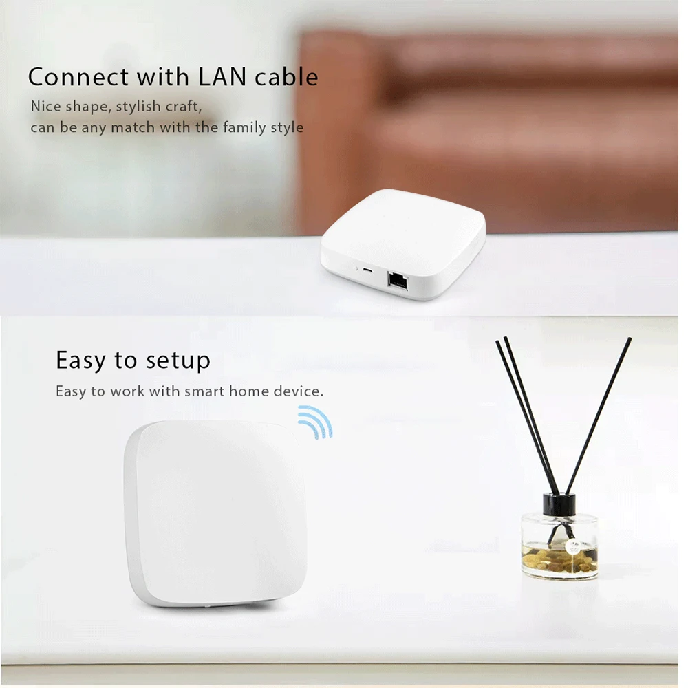 Умный шлюз Tuya ZigBee проводной хаб с дистанционным управлением через Wi Fi для умного
