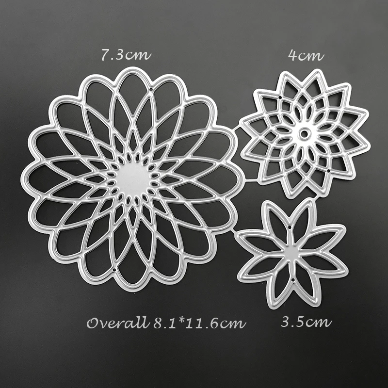 Цветок металла резки Скрапбукинг высечки углеродистой стали для изготовления