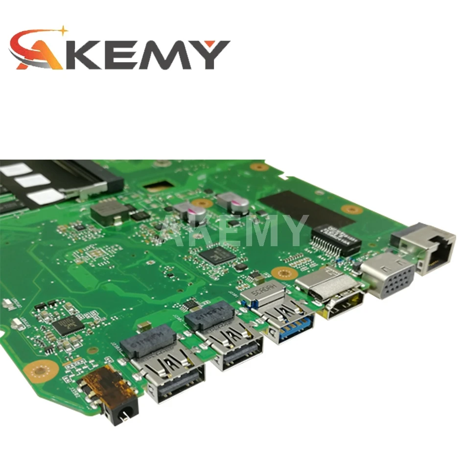 

X751NA Motherboard For ASUS X751NV X751NC X751N Laptop Motherboard Celeron N3450 N3700 CPU 4GB-RAM 100% original Mainboard