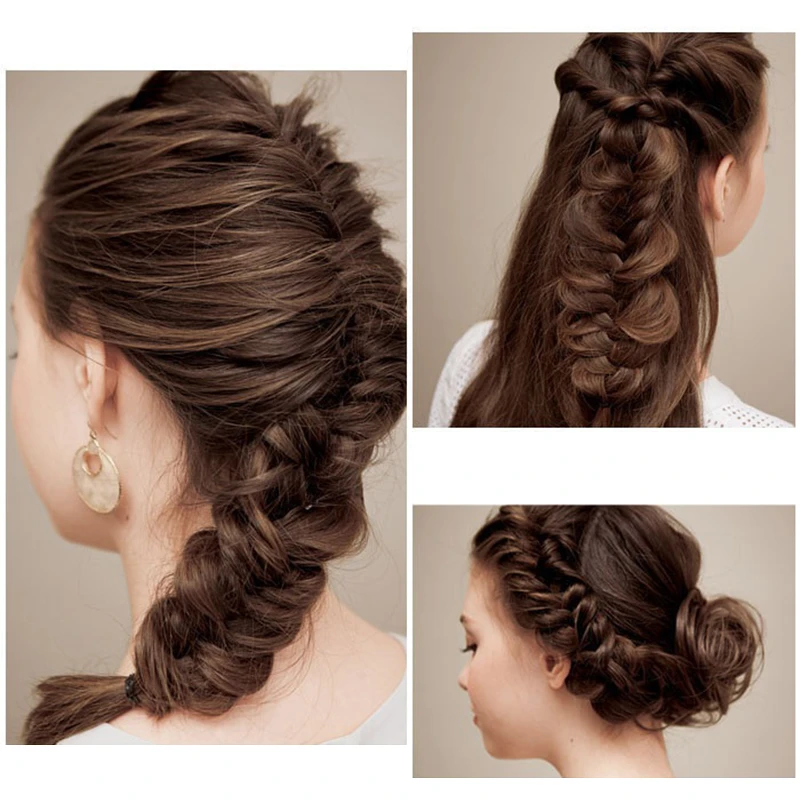 Приспособление для плетения кос волос твист Braider с крюком кромки волос Скручивающиеся бигуди стайлер для укладки волос аксессуары для укладки элегантных девушек женщин