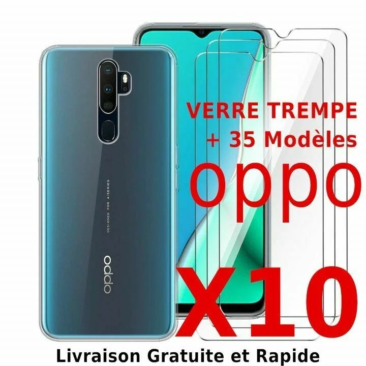 

For 0PPO Reno 2,F11,F9,A11,A9 A5 2020 Tempered Glass Screen Protector Vitre Ecran