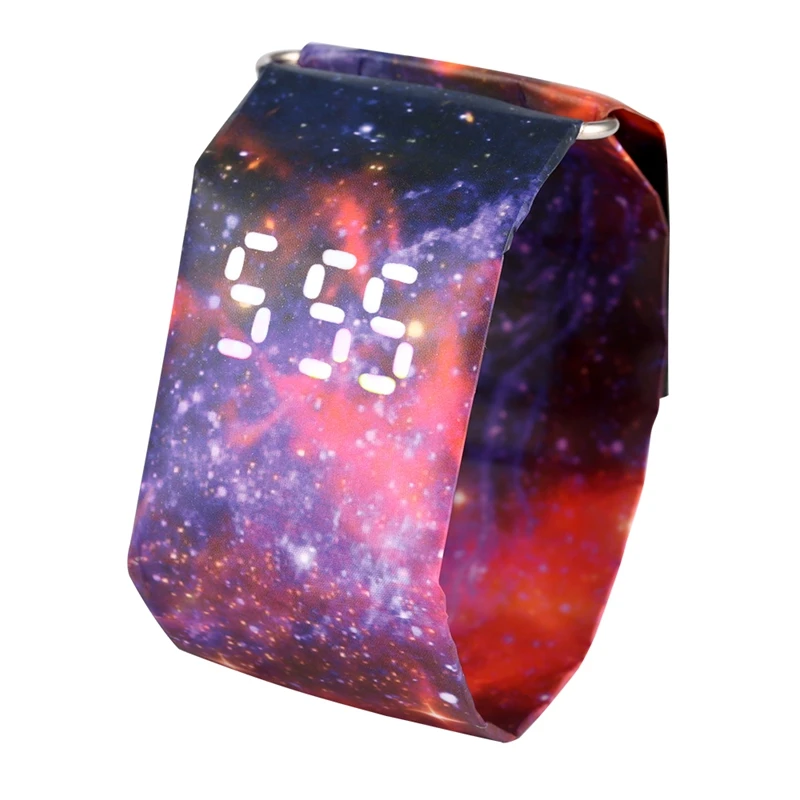 Часы DuPont бумажные женские с рисунком красного неба креативные очаровательные