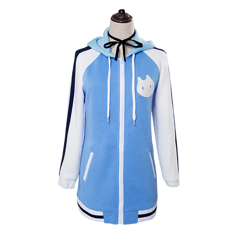 

Game ISLAND Ohara Rinne Sport Suit Hoody Hoodie Coats Jackets Sportswear Uniform Outfit Anime Cosplay Costume For Women Girl