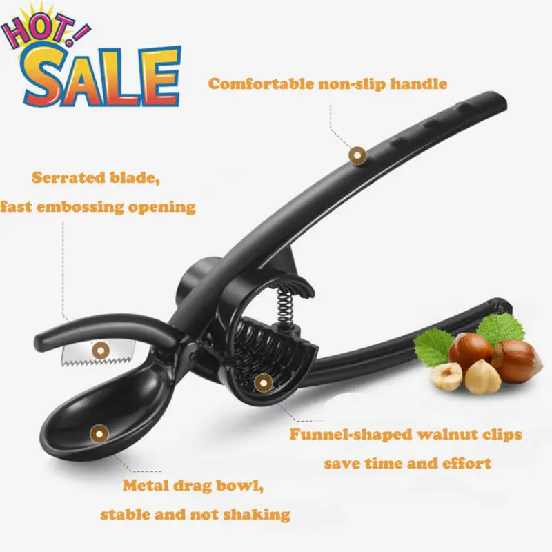 Щипцы для грецких орехов крепкие кухонные инструменты нож каштана ножницы