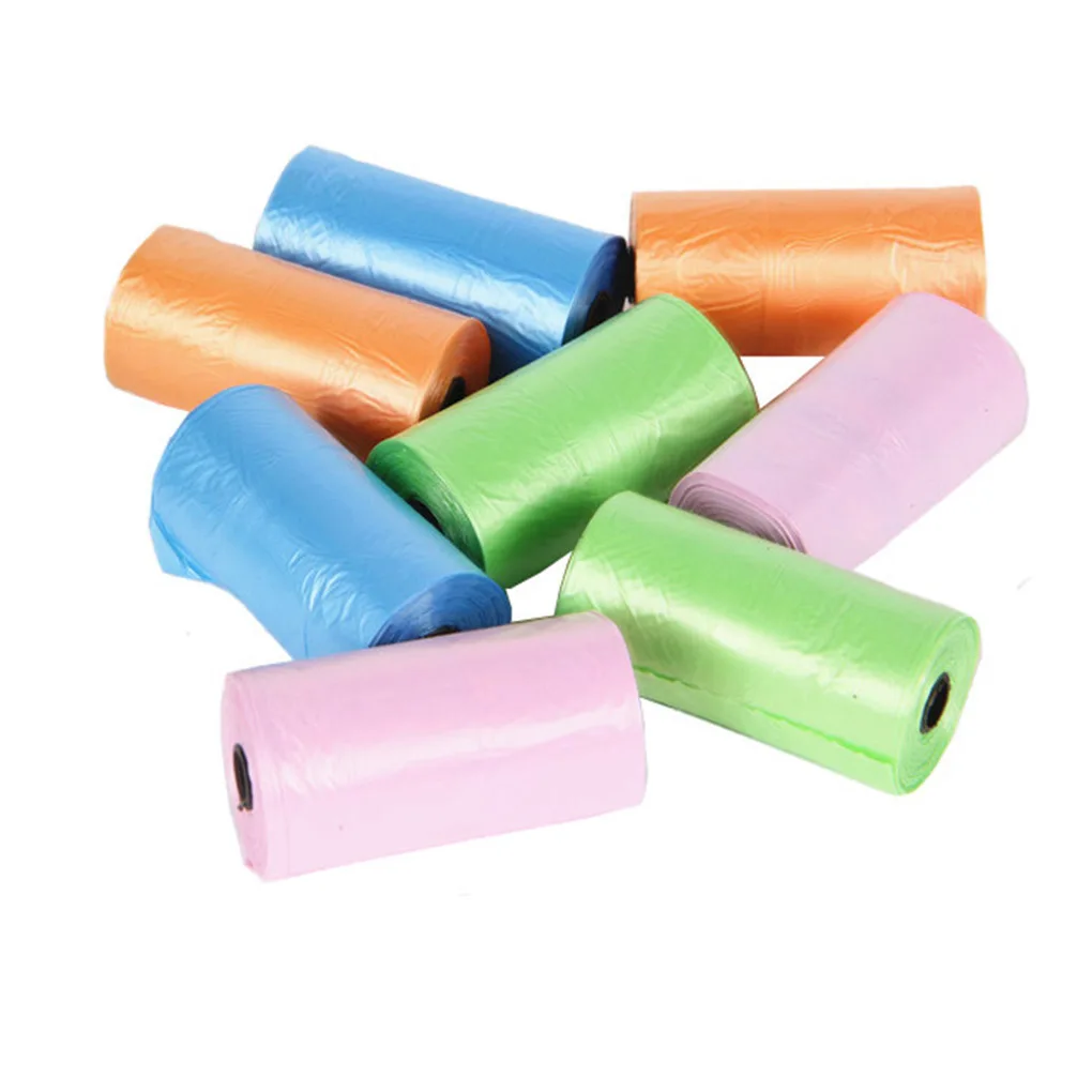 Портативный мешок для мусора одноразовый пластиковый детских подгузников