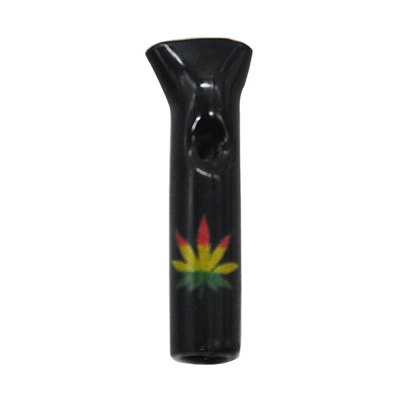 

1 pcs Smoking Glass Reusable Filter Tips Flat / Round Mouth Tips Glass Cigarette Holder Mouthtip Tipsm