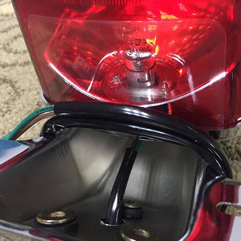 Запчасти светильник р мотоцикла задний фонарь для Suzuki Haojue Lifan Skygo GN125 GN125H GN125F GN150