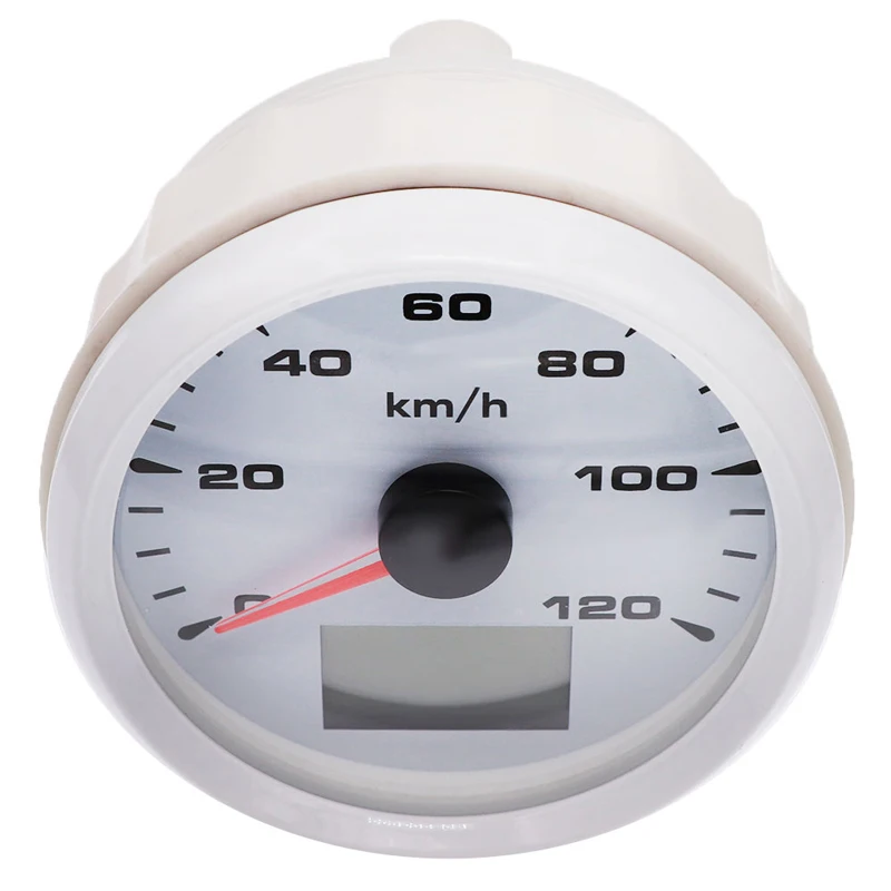 85 мм Цифровой Speedo монтажный комплект с gps функцией для гоночный автомобиль, мотоцикл спидометр на лодке 8 цветов светильник 12 в 24 В