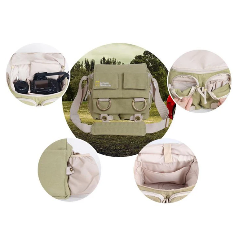 National Geographic Photography Bag NG2345 SLR Digital Camera Single Shoulder Universal for Nikon Canon withWaterproof cover |