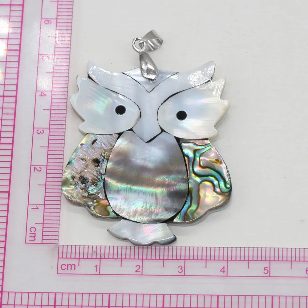 Подвеска из натуральной ракушки в форме животного перламутровая сращивающаяся