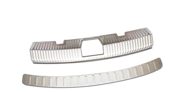 Протектор для заднего бампера из нержавеющей стали Накладка протектора порога