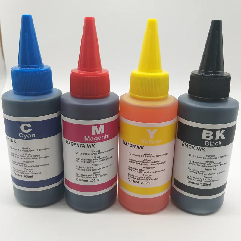 Высококачественный универсальный набор чернил для заправки красителя HP Canon Samsung