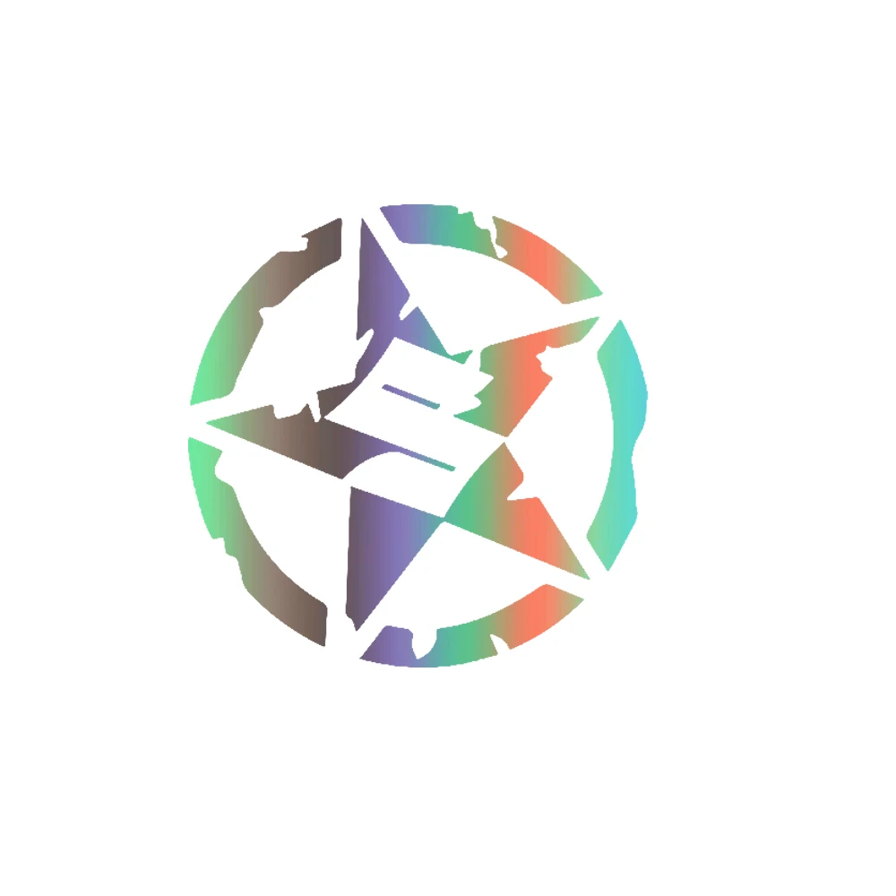 Виниловая наклейка с пятью звездами 20 см | Автомобили и мотоциклы