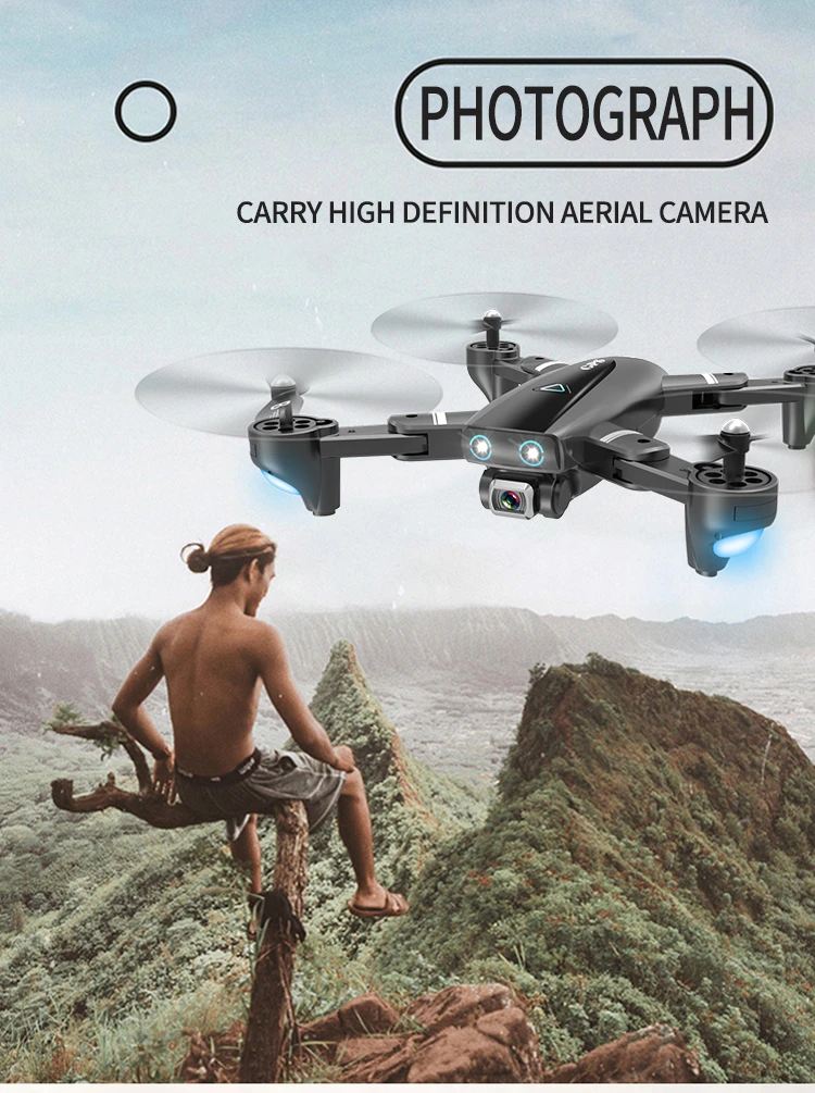 Радиоуправляемый Дрон 4K HD камера S167 gps Dynamic Follow 5G WiFi FPV 1080P Квадрокоптер Вертолет игрушка в подарок VS E58 M65 E511 SG106 F11 XS812
