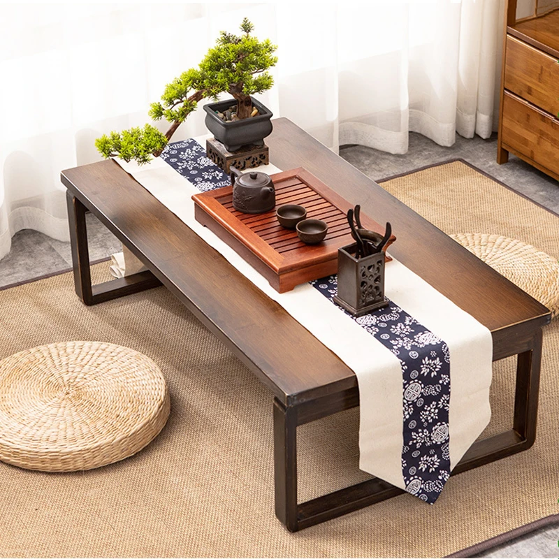 Домашний Складной низконапольный стол современный минималистичный журнальный