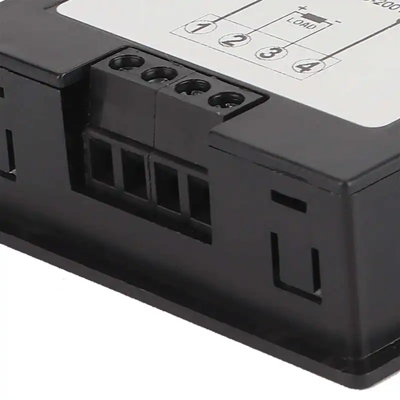 

LCD Digital Display DC Voltmeter Ammeter Multifunctional Current Voltage Meter 6-200V Ampermeter