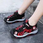 Сандалии для мальчиков, школьные, кожаные, с мягкой подошвой, 2020