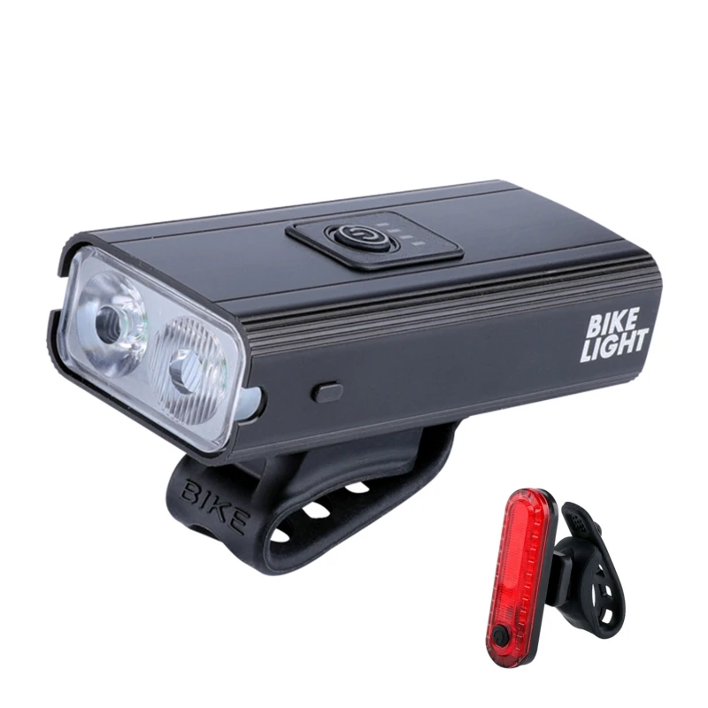 

USB Перезаряжаемые Водонепроницаемый велосипед светодиодный головной светильник задний светильник светодиодный велосипед передний задний...