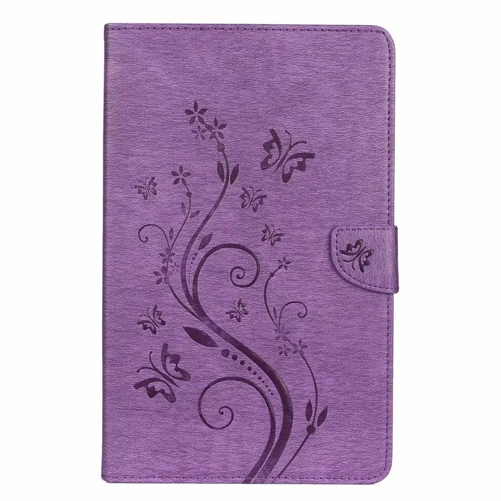 purple SM-T510 SM-T515 чехол для samsung Galaxy Tab A 10,1 T510 T515 чехол мягкий чехол из искусственной кожи для samsung Tab A 10,1 чехол - Цвет: purple