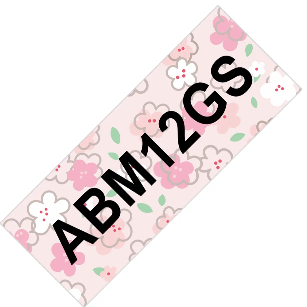 Pink Sakura 2 1 шт. Этикетка ленты SS12KW совместимый для EPSON LW-300 LW-400 LW-600P LW-700 LC-4WBN9 принтера "Mei Qing"(12 мм* 8 м черный на белом) этикетировщик - Цвет: Pink Sakura 2