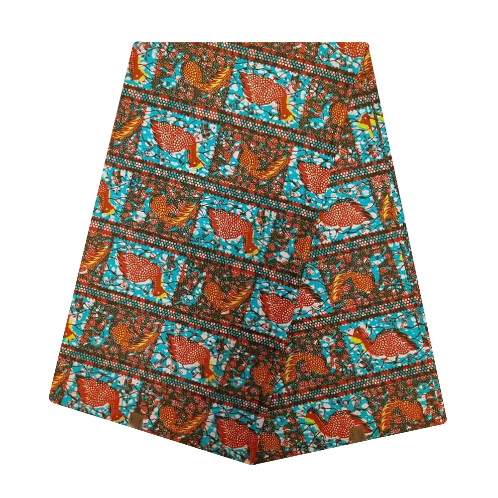 Гана (Африка) Воск голландская ткань хлопок настоящий Нидерланды принт