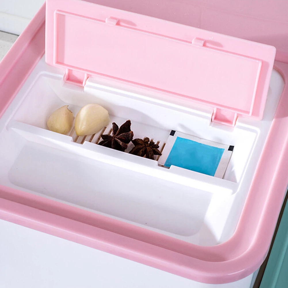 Кухня коробка для хранения риса зерна зерновых диспенсер еды влагостойкий