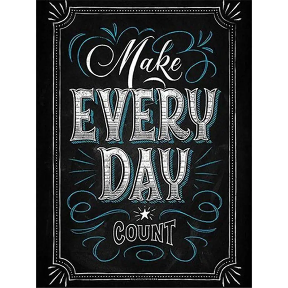 Алмазная вышивка сделай сам круглая 5D Вышивка крестиком смелость набор ручной