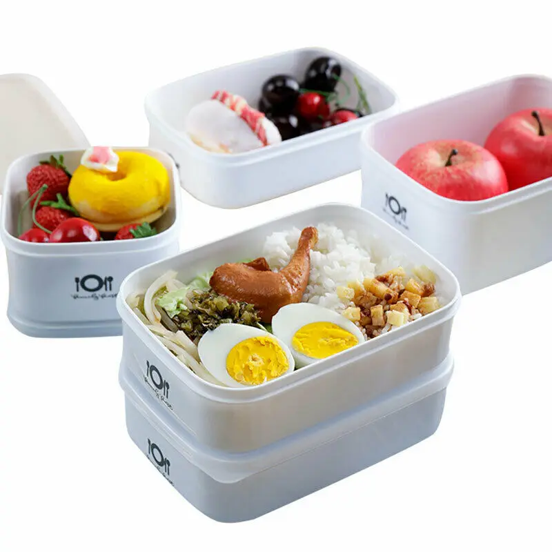 Kid Adult Lunch Box Food Container Dust Proof Microwave Bento Boxes Storage Kitchen Accessories | Дом и сад