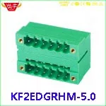 KF2EDGKM 5,0 2P~ 12P разъем PCB плагин клеммный блок 2EDGKM 5,0 мм 2PIN~ 12PIN MSTB 2,5 STF 1786831 PHOENIX контакт DEGSON