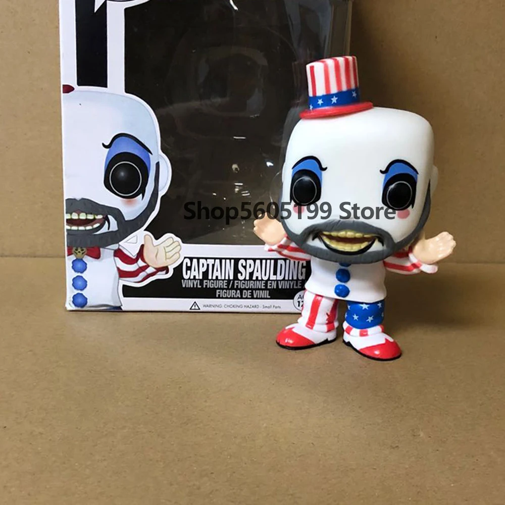 POP Captain Spaulding с коробкой виниловые фигурки brinquedos Коллекция Модель игрушки для