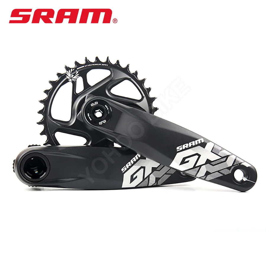 

SRAM GX NX SX DESC EAGLE 12 Speed DUB Offset 6mm 170mm 175mm 32T 34T Steel Chainring MTB Bicycle Crankset Without DUB BSA BB 12s