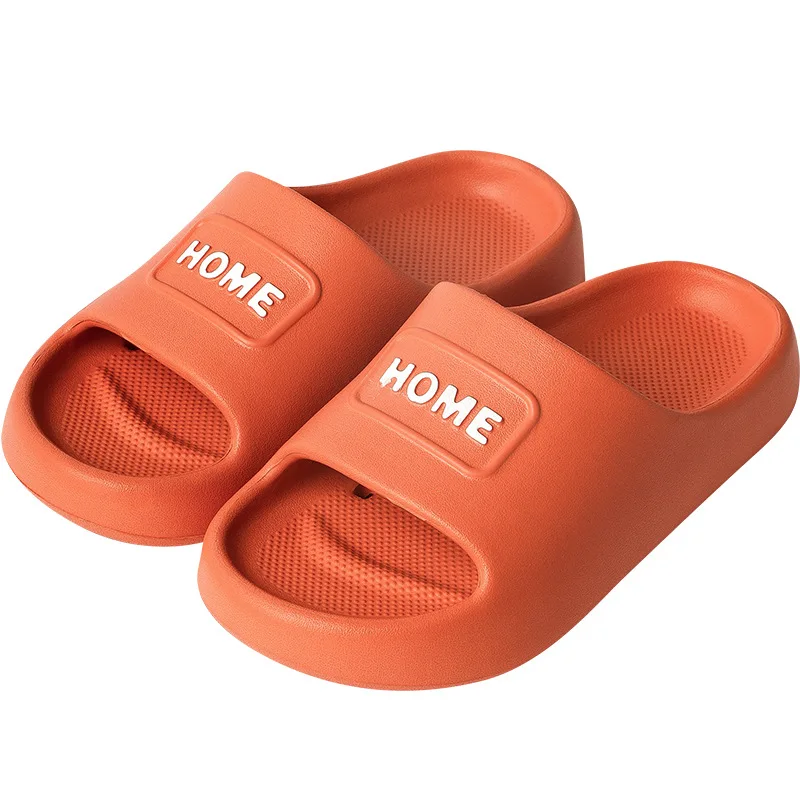 Foot Poop Slippers Female Summer Thick Soft Bottom Home Couple Sandals and Slippers Male Household Indoor Bathroom Slippers