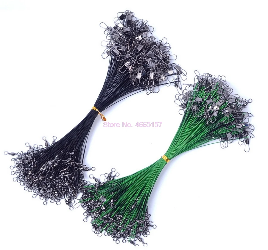 Dhl или fedex 5000 шт. новинка стальная рыболовная веревка леска для поводка с