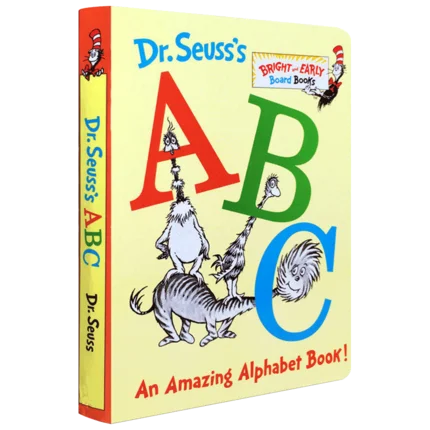 Изумительная книга алфавита с алфавитом на английском языке доктор сеусс