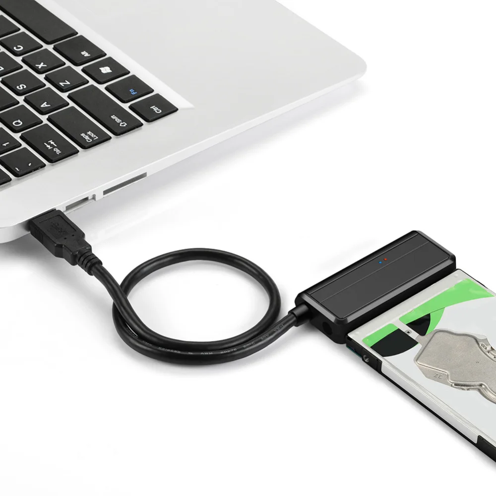 Sata к USB адаптеру 3 0 SATA кабель Plug and play 22 Pin III Поддержка 2 5 или дюймов внешний SSD HDD