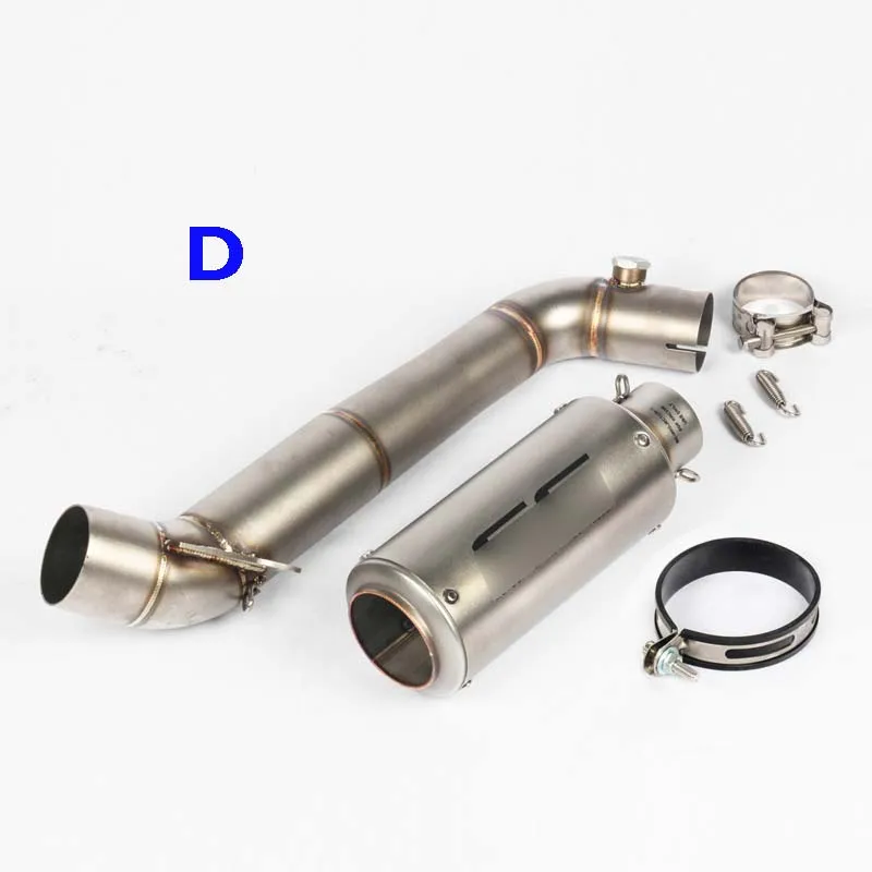 F(Set) CBR1000RR мотоциклетные слипоны Выхлопная система глушителя Соединительная труба для Honda CBR1000RR 2008-2011 2013- US Edition - Цвет: F(Set)