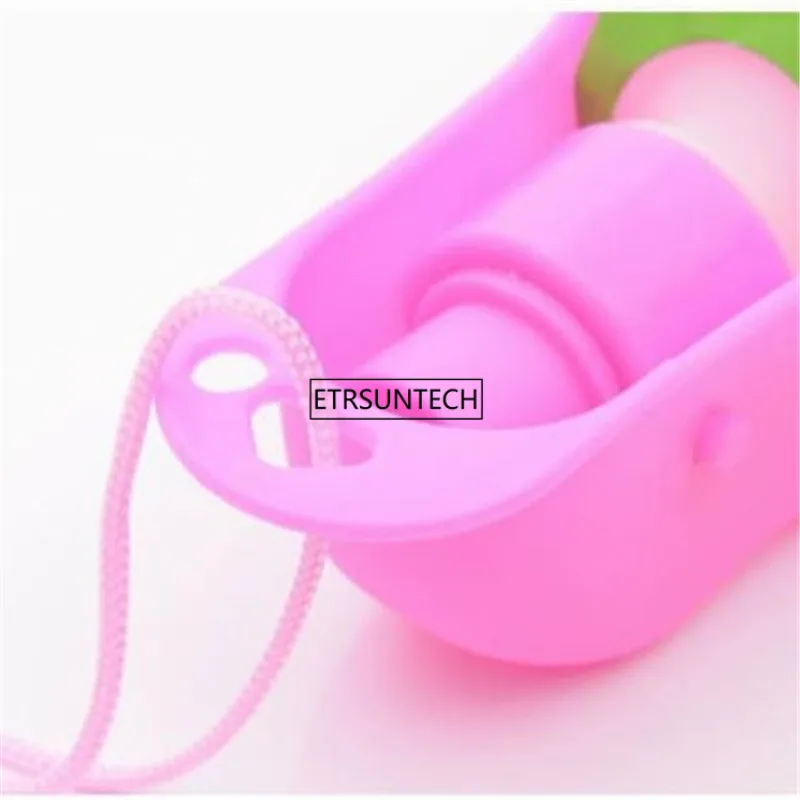 

50pcs Pet Folding Pet Dog Cat Outdoor Portable Drinking Bottle Bowl Small Pets Cat Travel Drinker 250ml