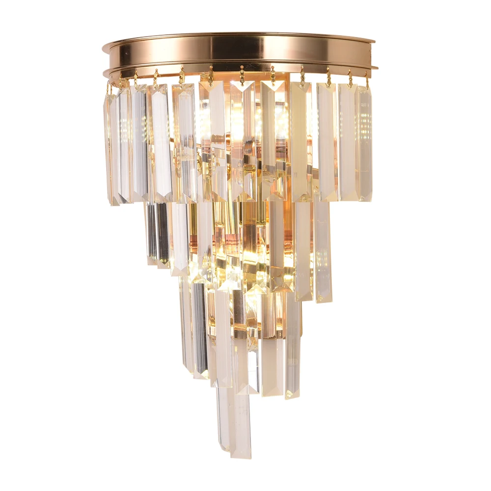 Купить 2 получают 15% прозрачная Хрустальная палочка Настенные светильники для