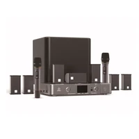spe high quality 7 1 karaoke home theater surround sound speaker system wireless with subwoofer