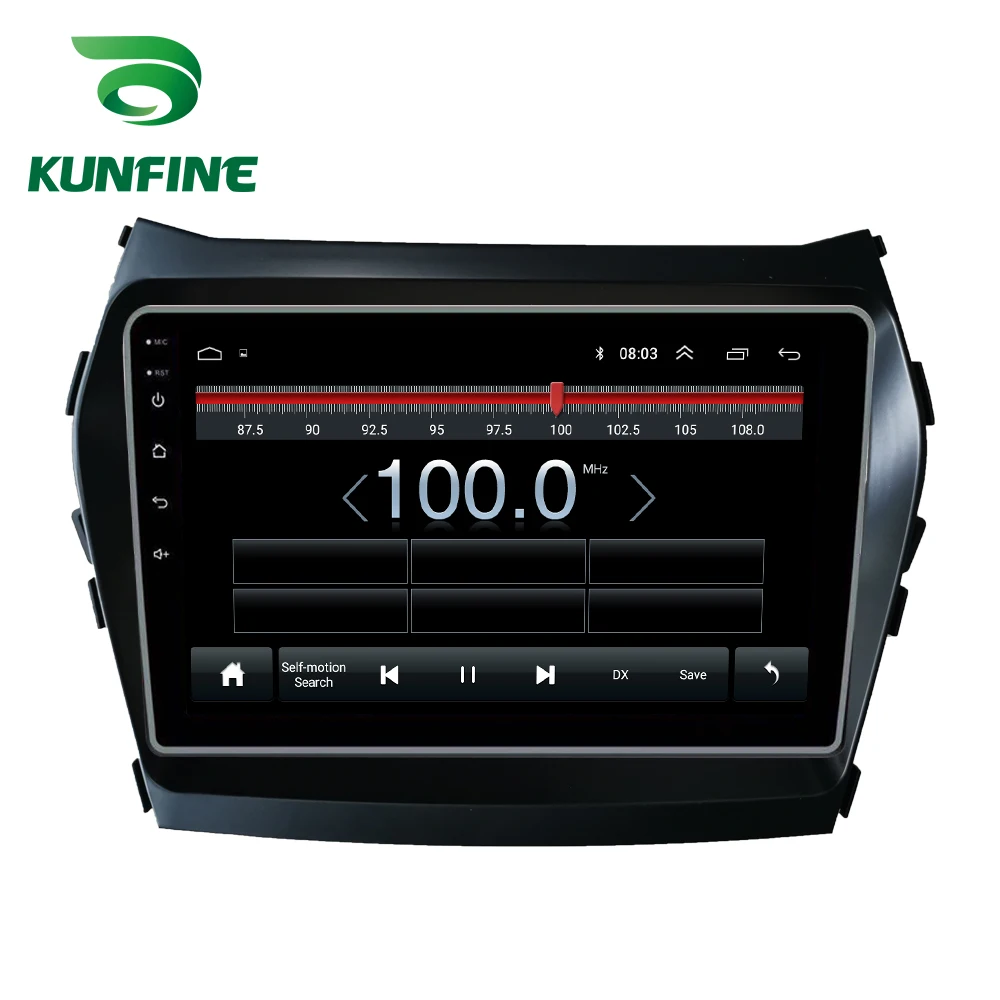 Автомобильный стерео для Hyundai IX45 Santa fe 2012 2016 2.0L Восьмиядерный 1024*600 Android 10 0