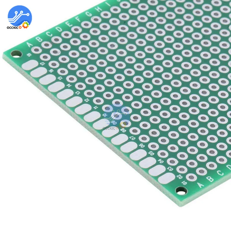 10 шт. двухсторонний Прототип PCB nned универсальная макетная плата 5x7 см 50 мм x 70 FR4 |