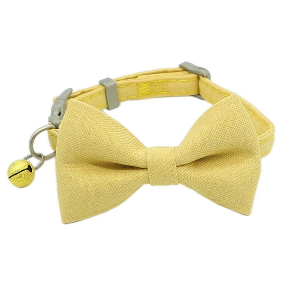 Собачий поводок ошейник Регулируемый мягкий милый бант двойной слой собачий для