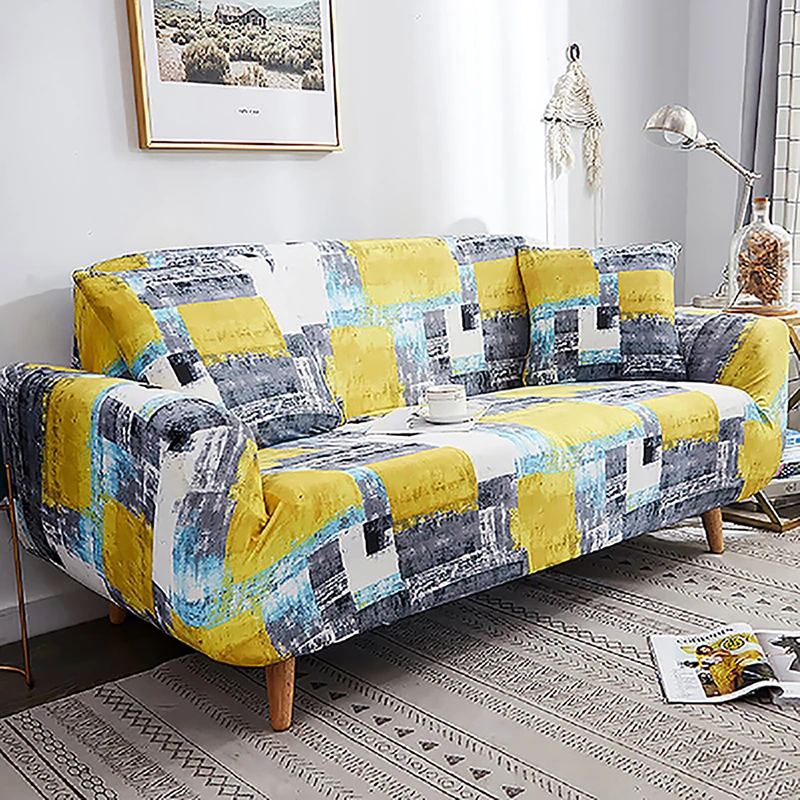 

Elastic elastic household sofa cover removable non-slip furniture protection cover living room kitchen decoration sofa cover
