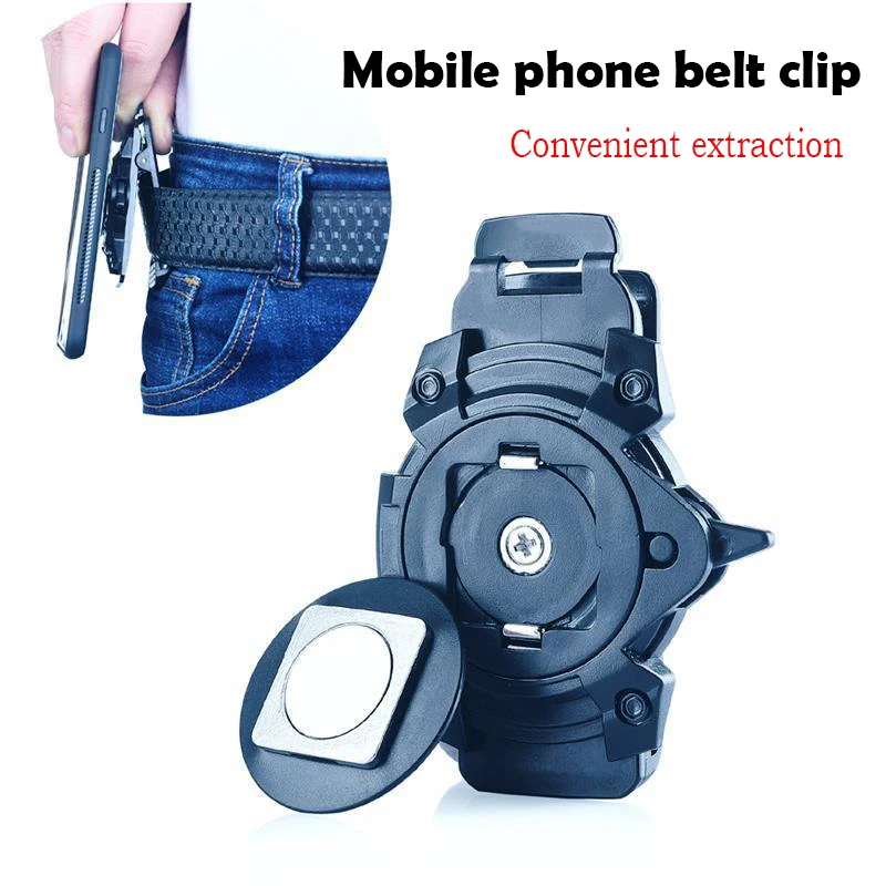 outdoor belt waist clip accessory on phone holster case over for oukitel wp12 wp7 wp8 wp10 wp5 pro f150 c21 c19 tactical clip free global shipping
