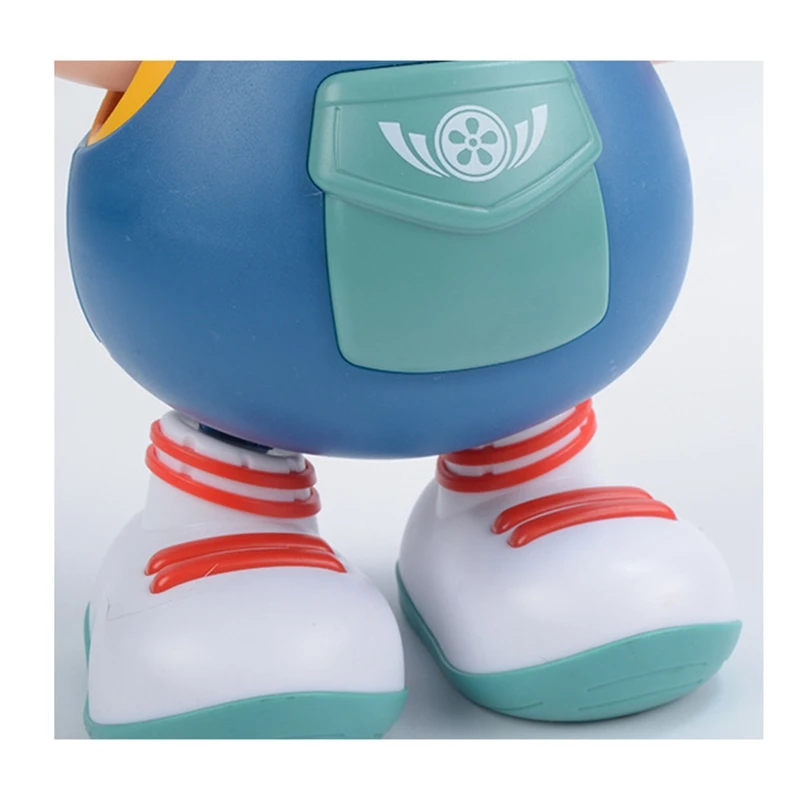 

Cute Appearance Electric Dance Bighead Boy Figures Toys Fashion Lighting Music Dancing Robot Toys for Children Best Gift