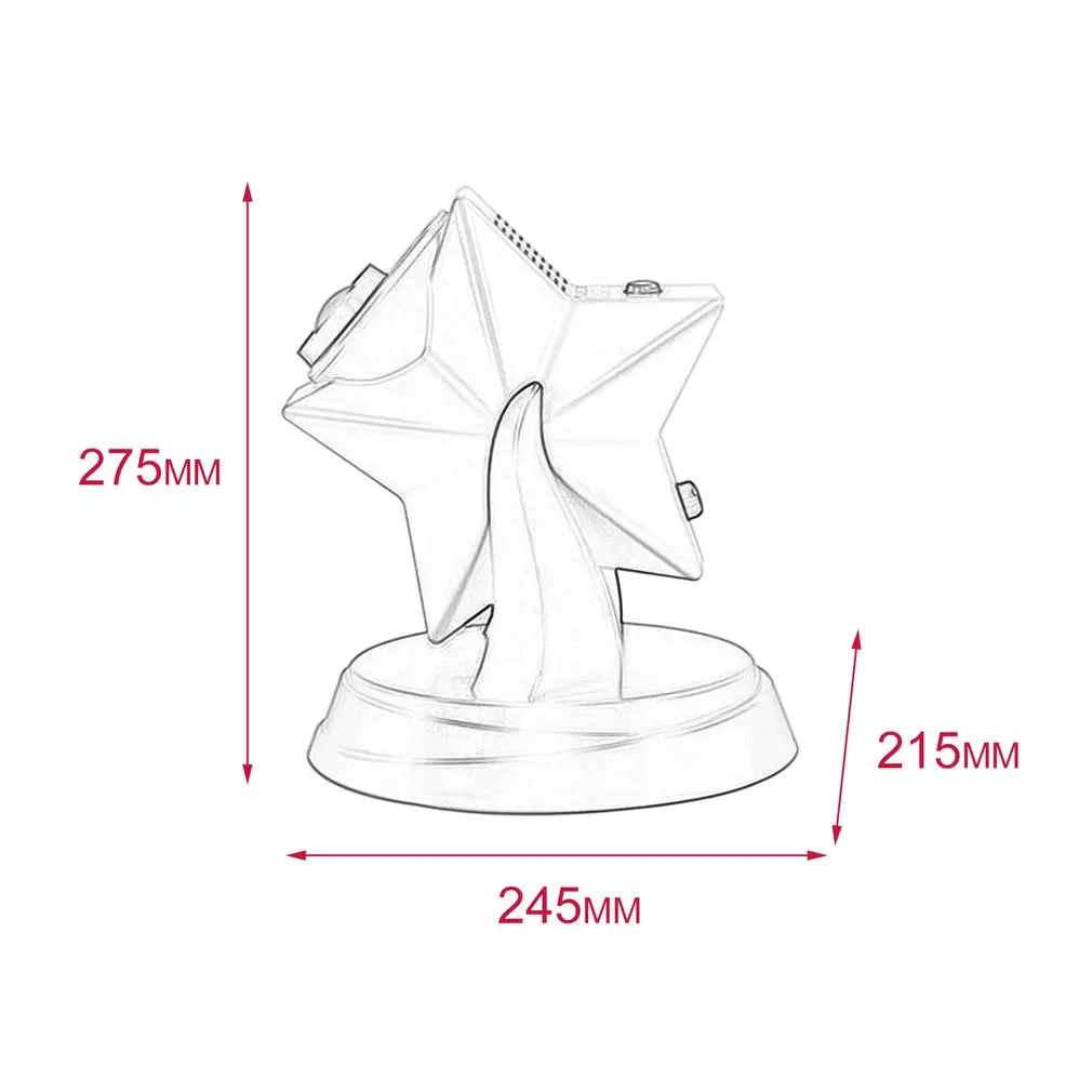 

Popular Stars Twilight Sky Novelty Night Light Projector Lamp LED Laser Light Dimmable Flashing Atmosphere Christmas Bedroom